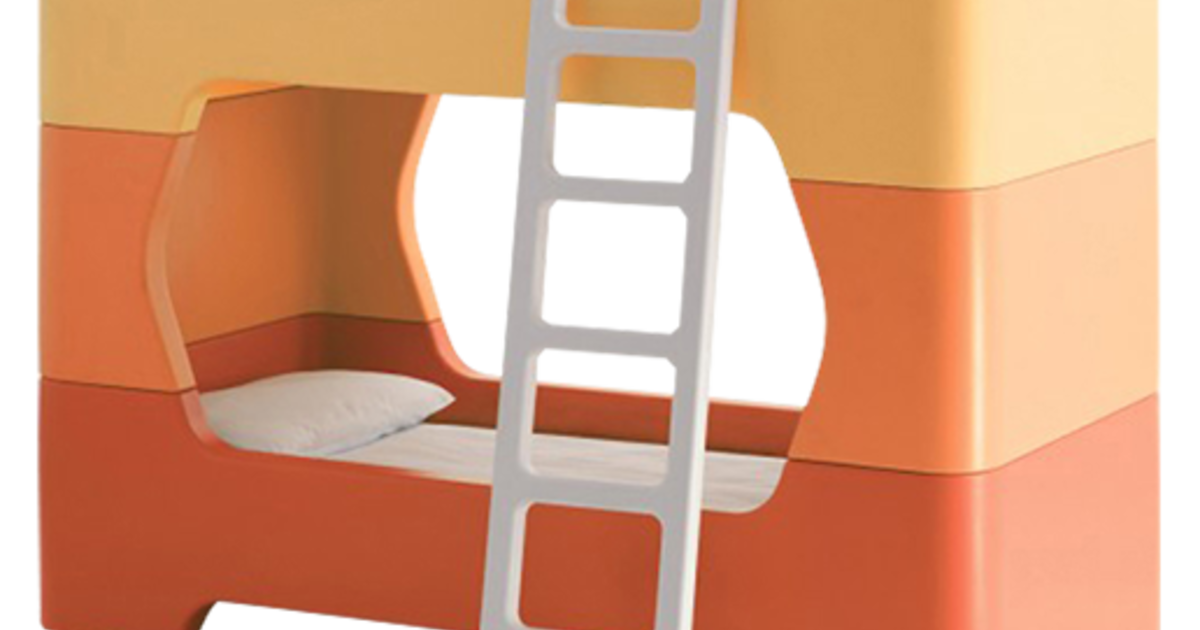 Bunky, modular bunk beds Plastics le Mag