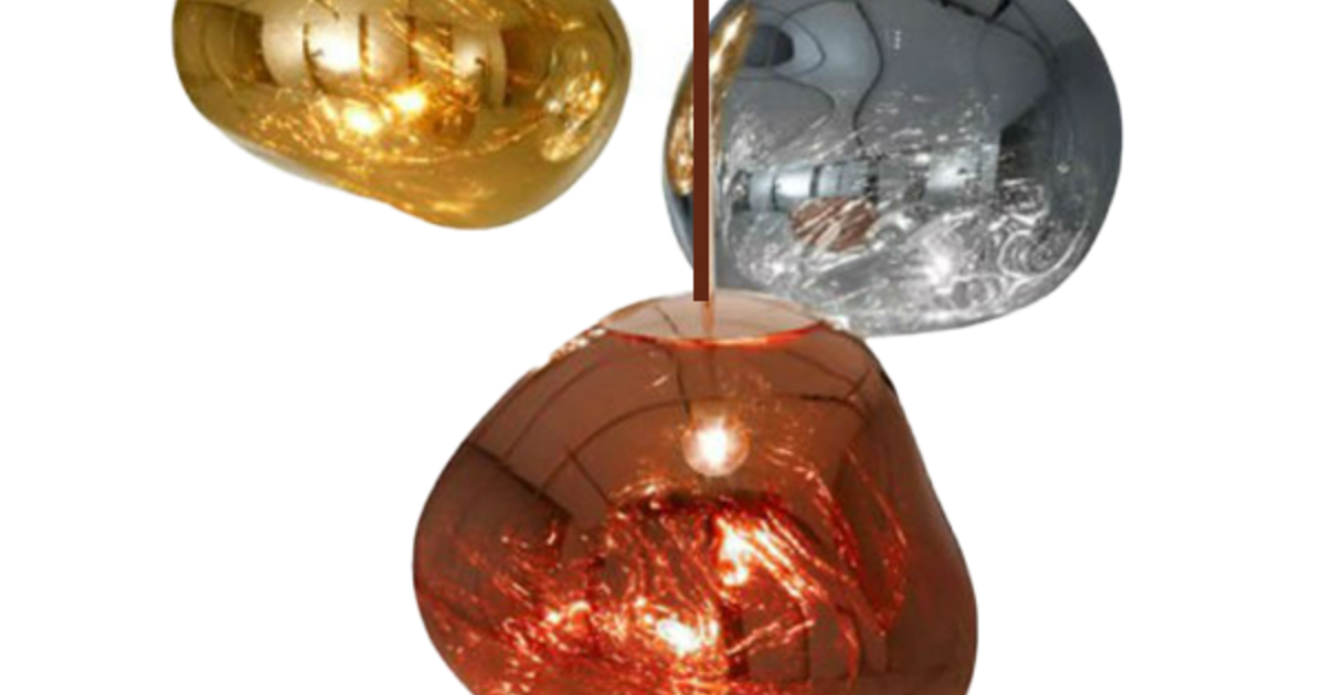 The fascinating Melt suspension lamp Plastics le Mag