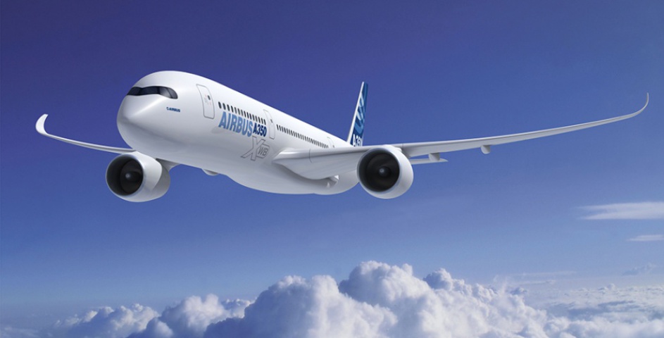 1,000 3D parts for the airbus 350