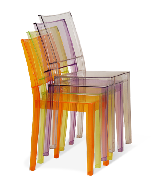 The “La Marie” chair: an ode to transparency