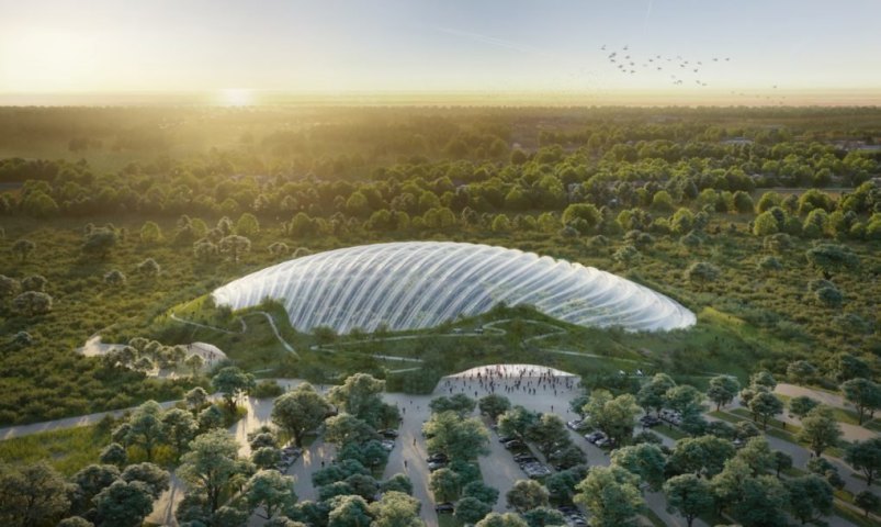 Tropicalia, a grandiose and unique greenhouse project