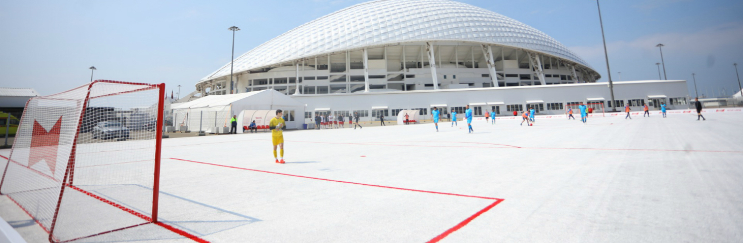 Used World Cup cups recycled into football fields