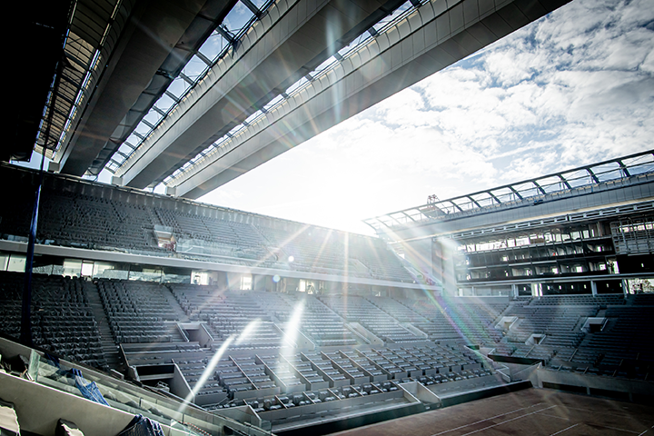 A retractable roof for Roland-Garros!