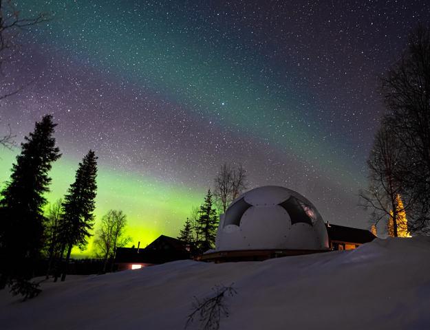 “The Polar Dome has outgrown the bounds of the simple emergency shelter!”