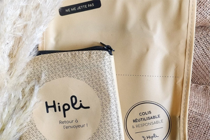 HIPLI - Colis réutilisable - Packaging écoresponsable I Pesette