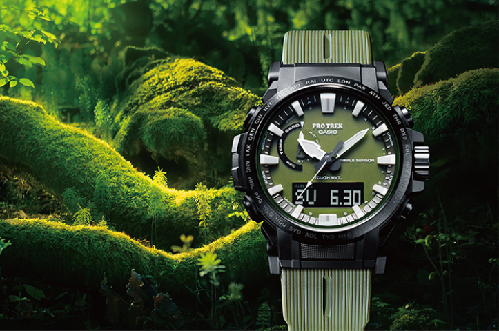 Biomass plastics for the new Casio watch